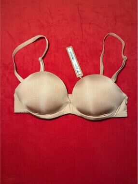 Skims Ultimate Push Up Strapless Bra Color Clay Size 30C